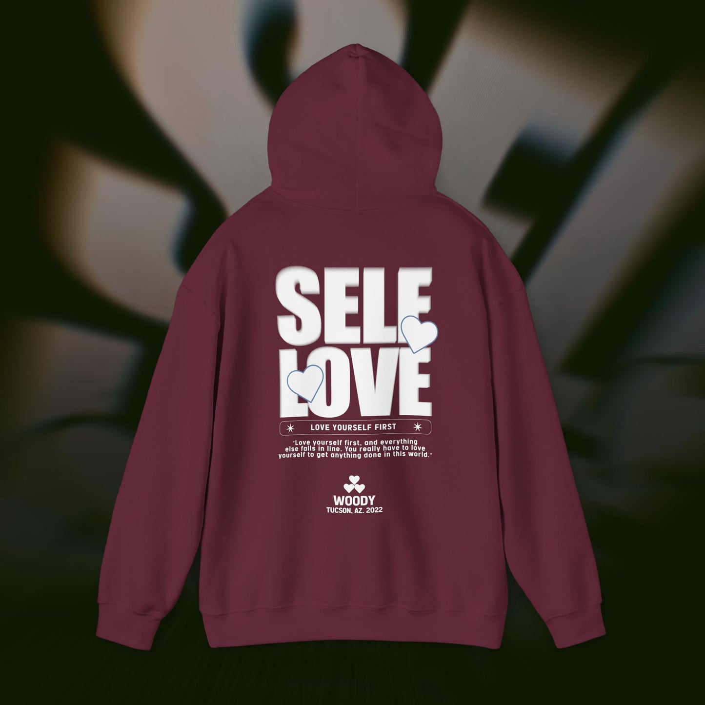 Self Love - Maroon - Hoodie