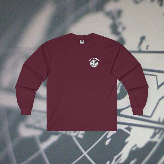 Woody Worldwide - Maroon - Long Sleeve