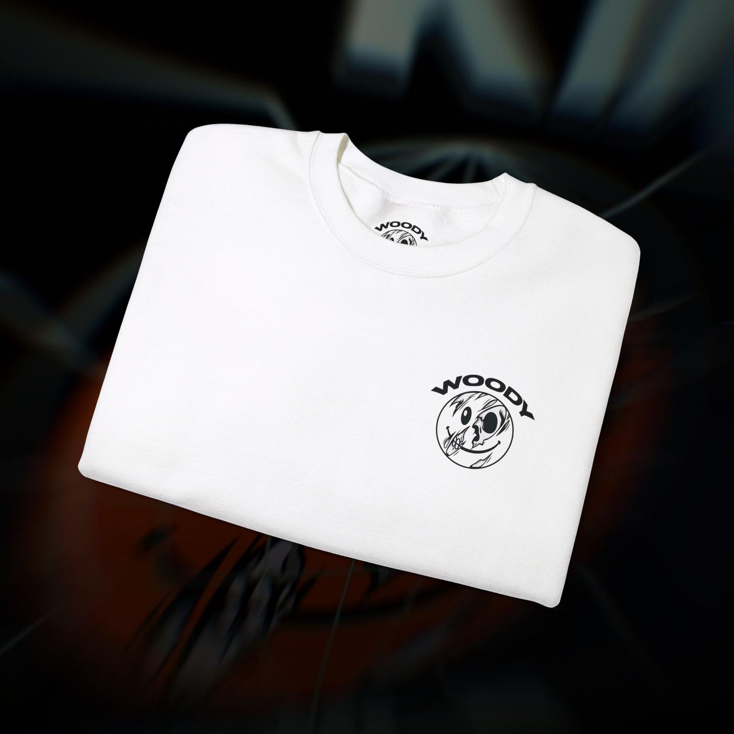 F**KING SMILE - White - Crewneck