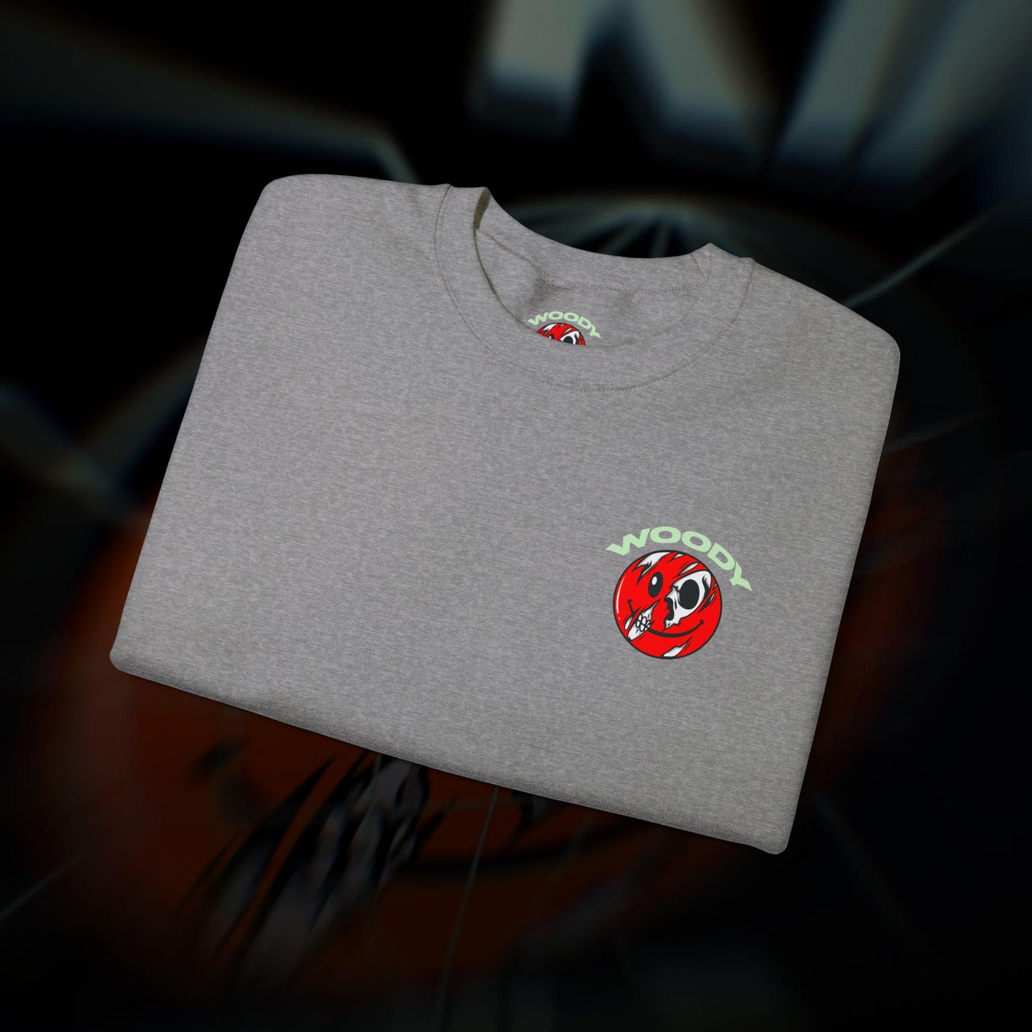 F**KING SMILE - Graphite Heather - Crewneck