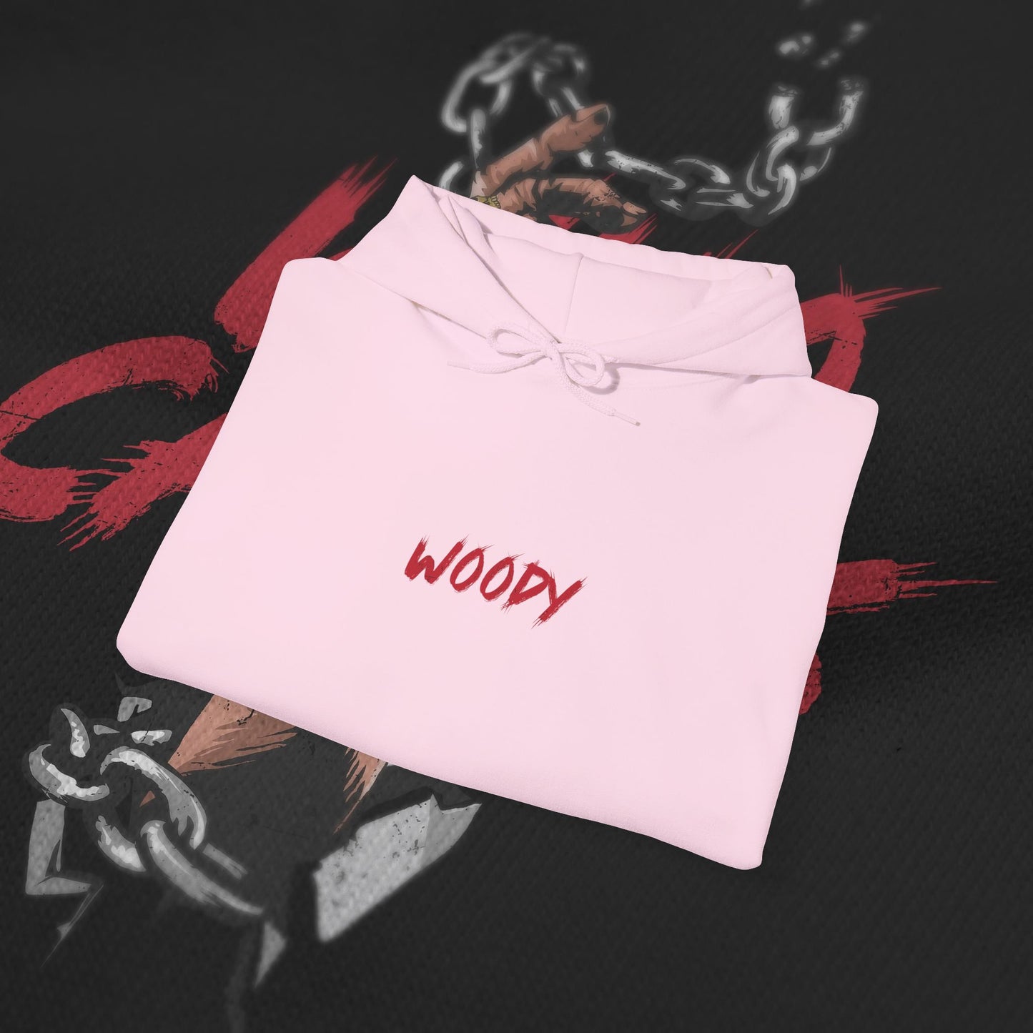 Who Cares - Light Pink - Hoodie