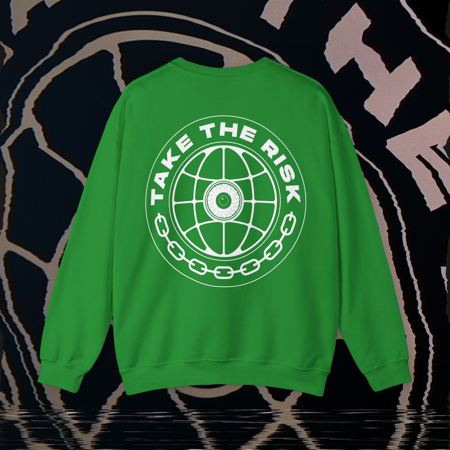 Take The Risk - Green - Crewneck