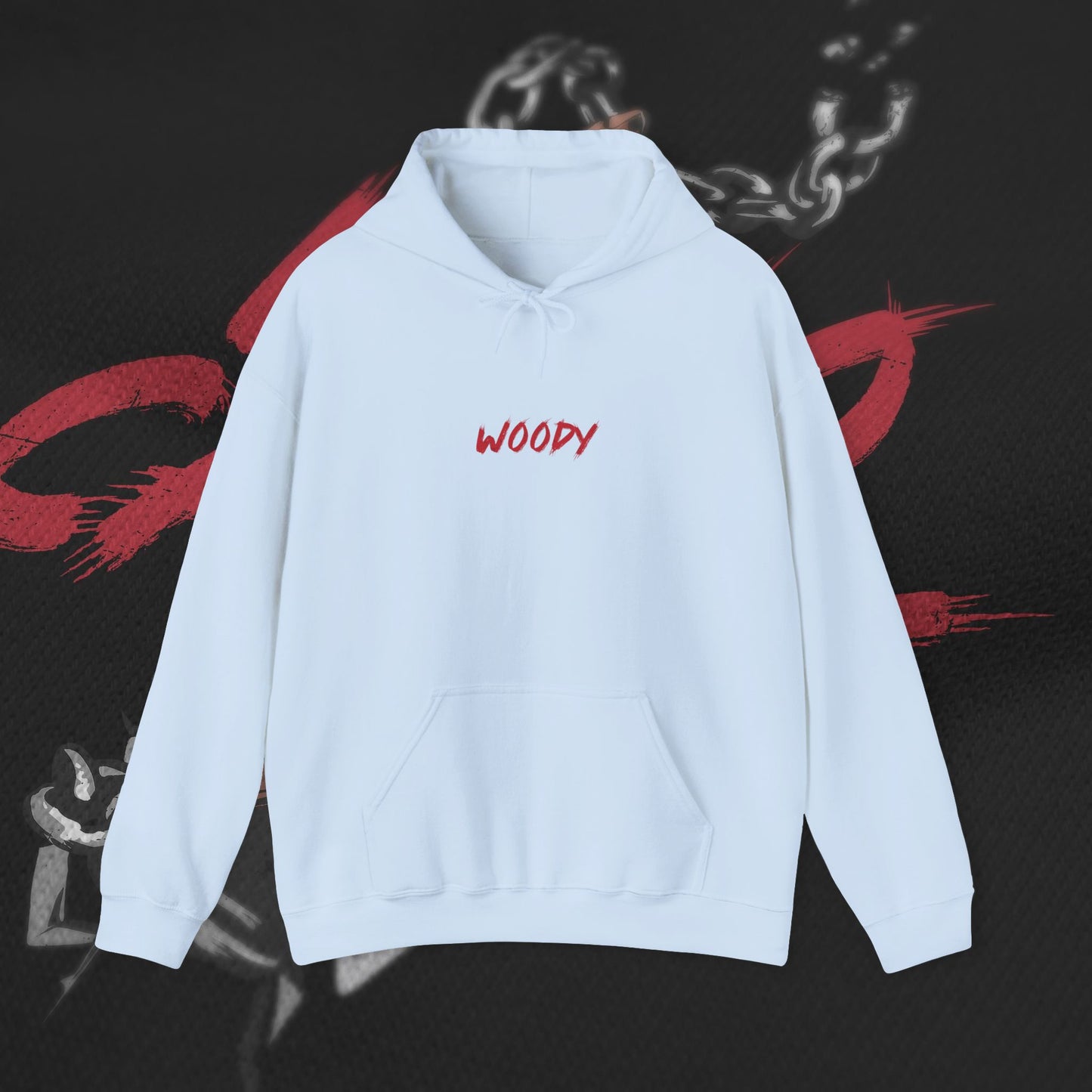 Who Cares - Light Blue - Hoodie