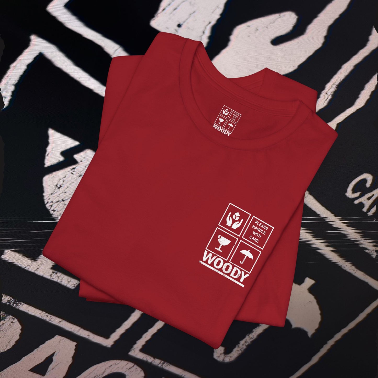 Fragile - Red - T-Shirt