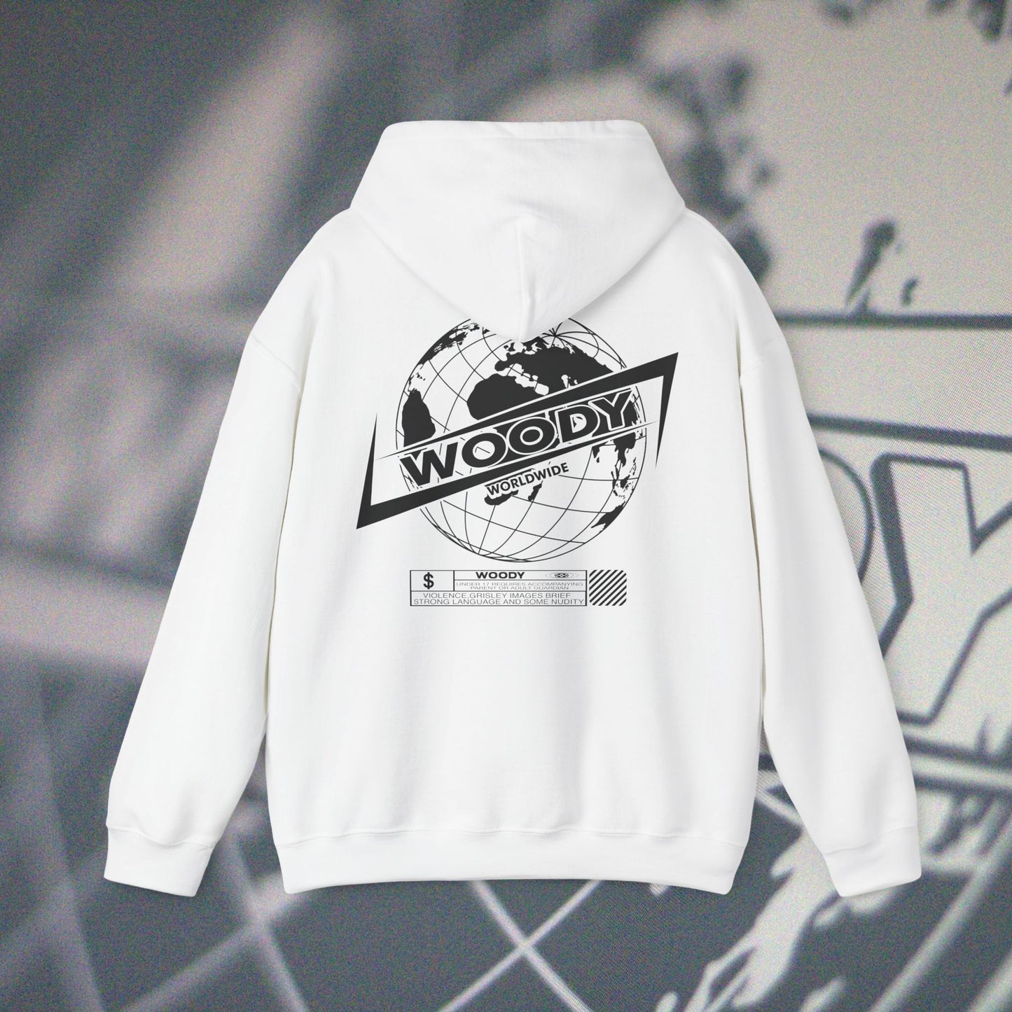 Woody Worldwide - White - Hoodie