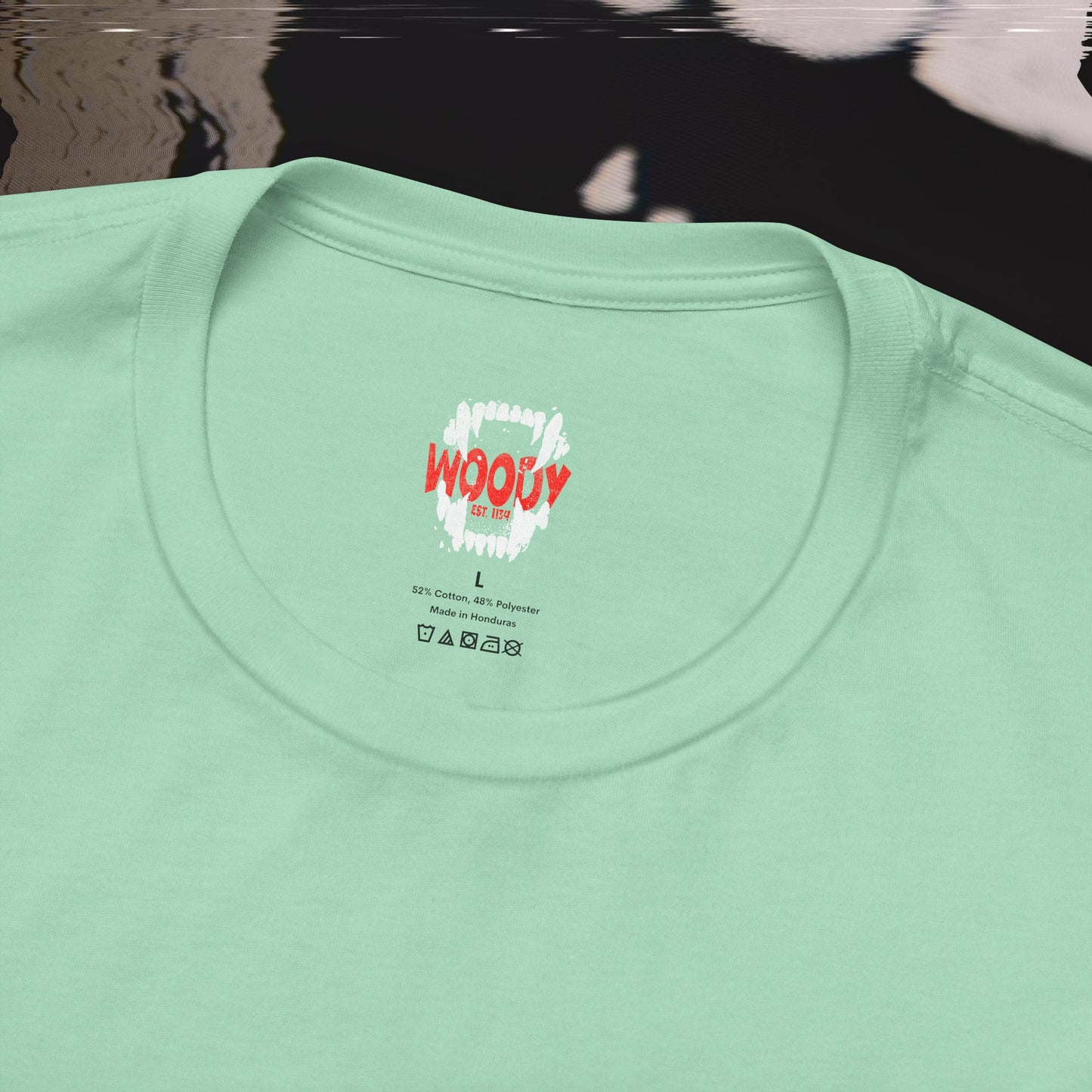 Bite Back - Heather Mint - T-Shirt
