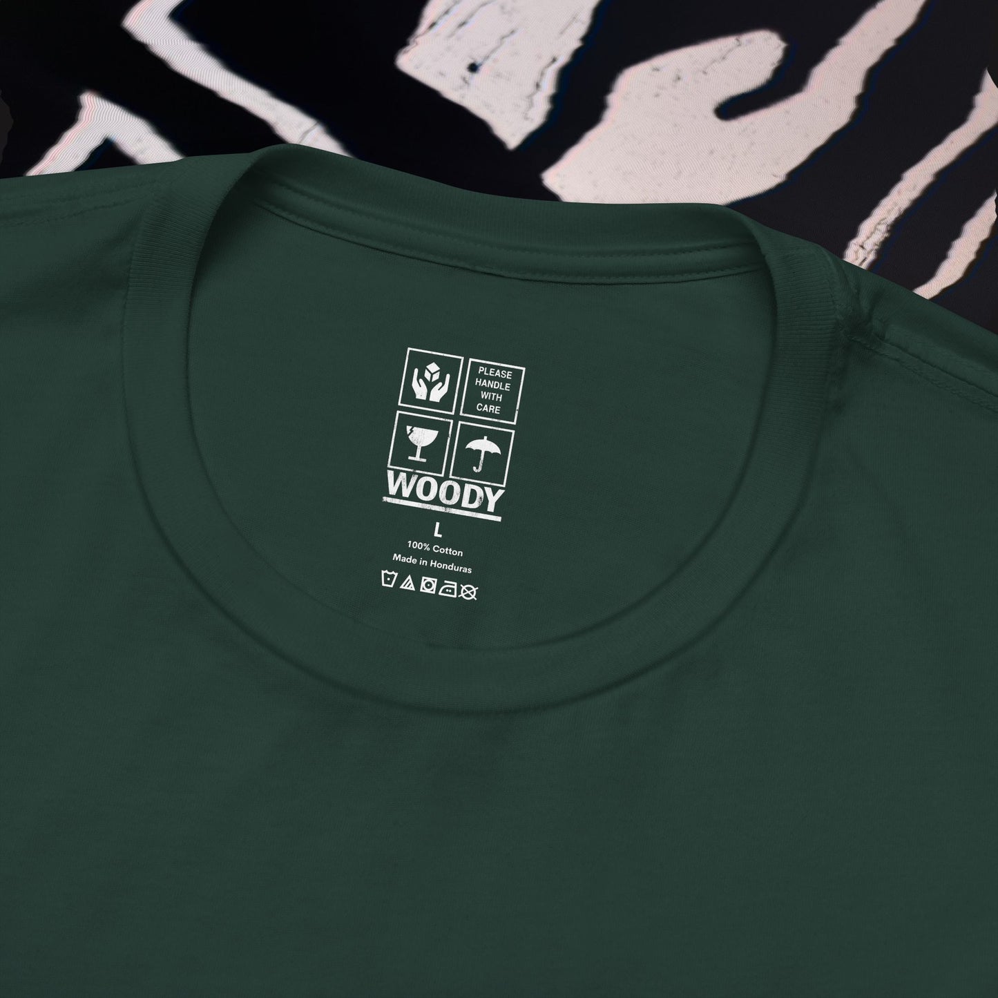 Fragile - Forest Green - T-Shirt