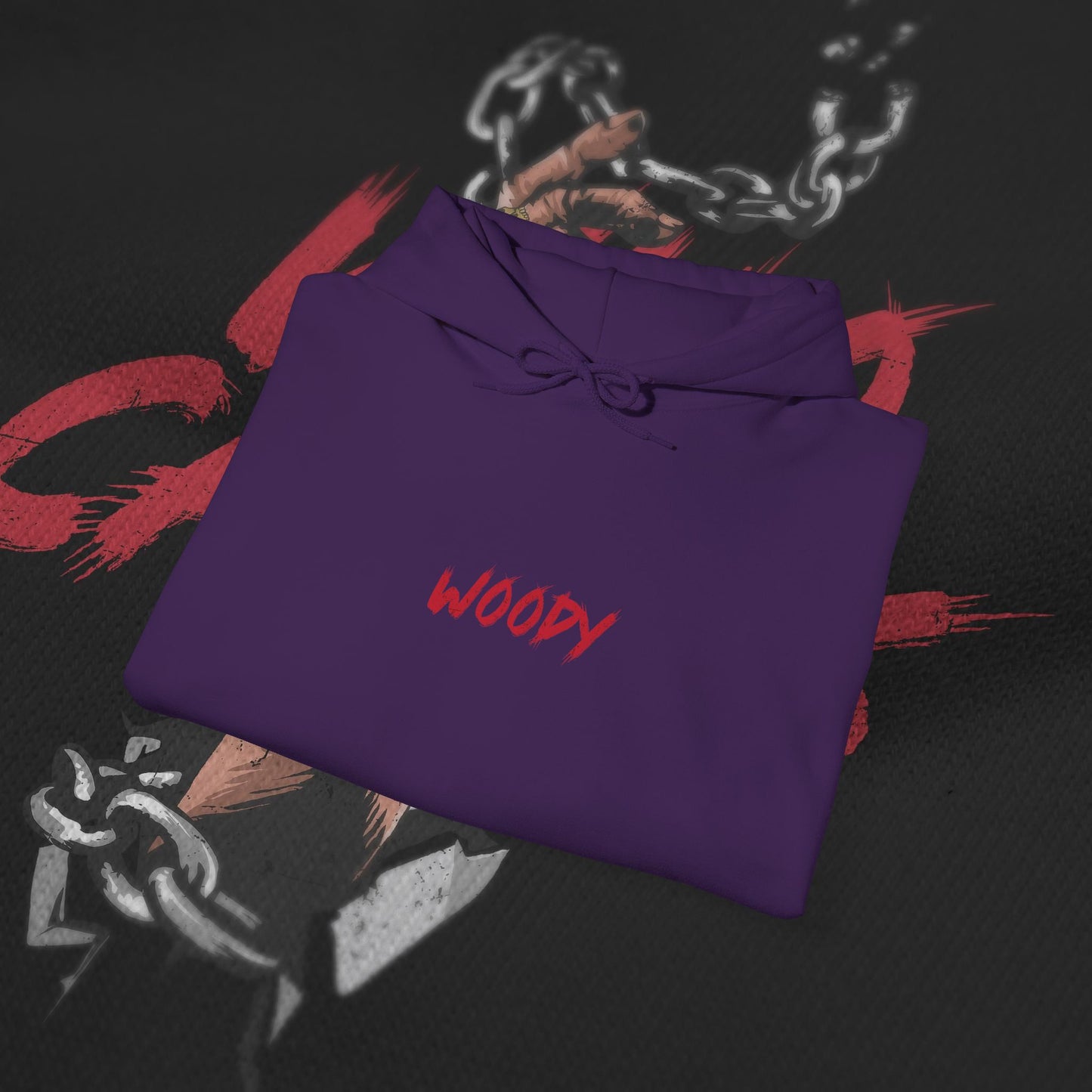 Who Cares - Purple - Hoodie
