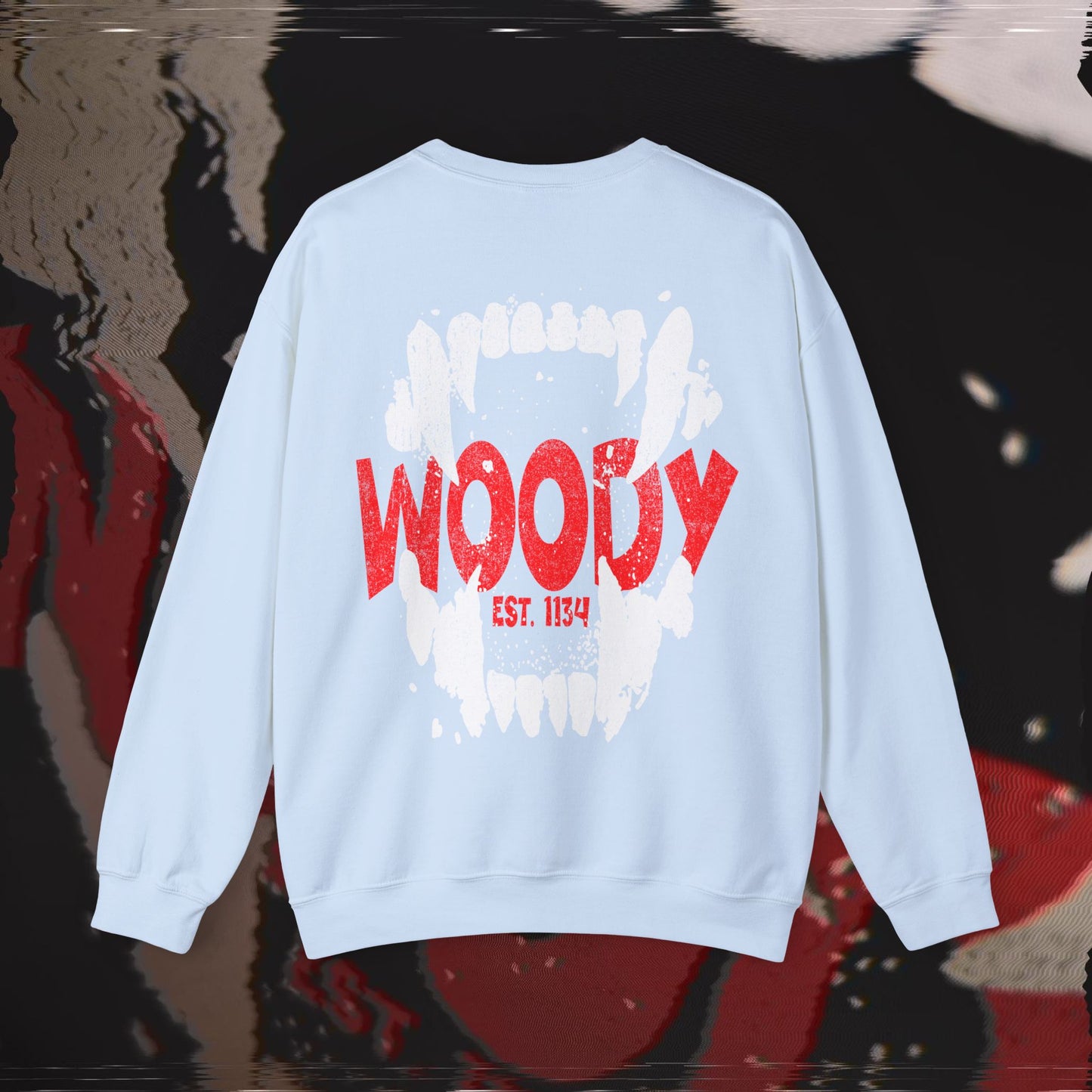 Bite Back - Light Blue - Crewneck