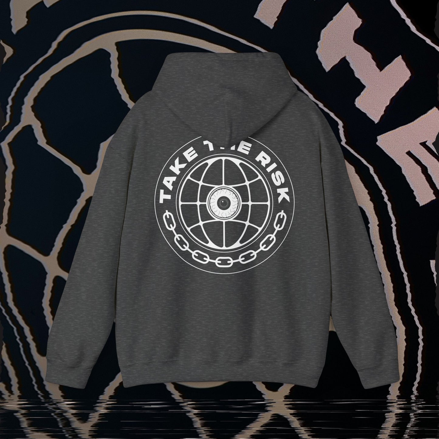 Take The Risk - Dark Heather - Hoodie