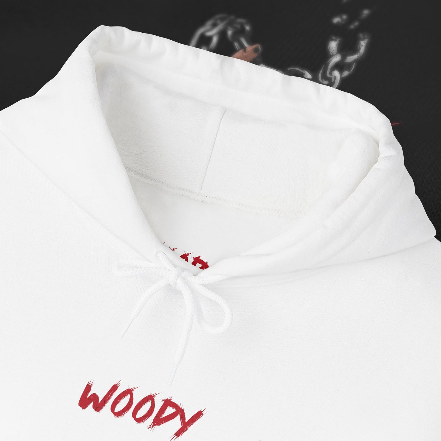 Who Cares - White - Hoodie