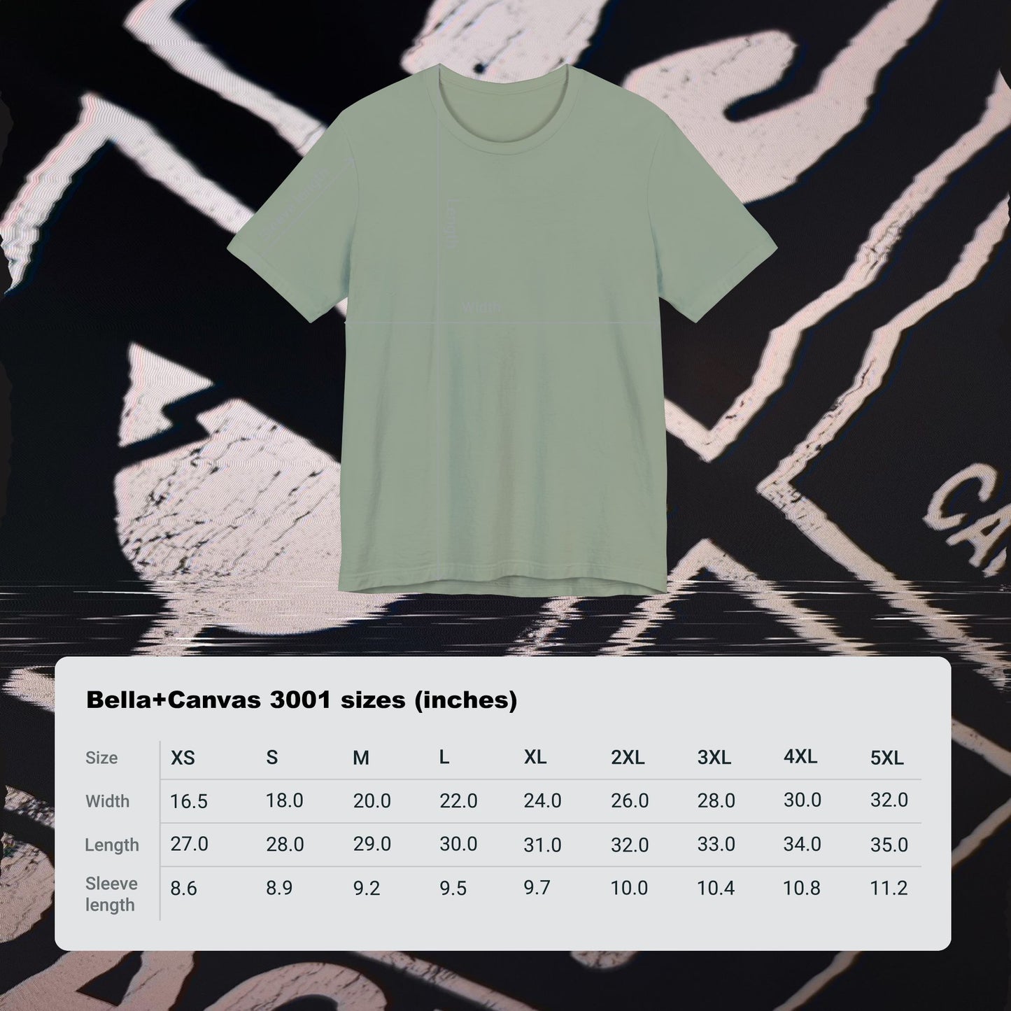 Fragile - Sage - T-Shirt