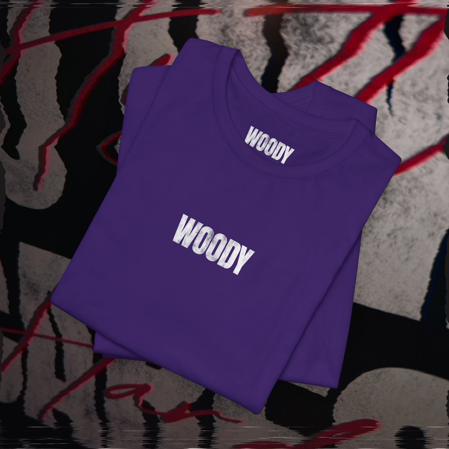 No One Cares, Hustle Harder - Purple - T-Shirt