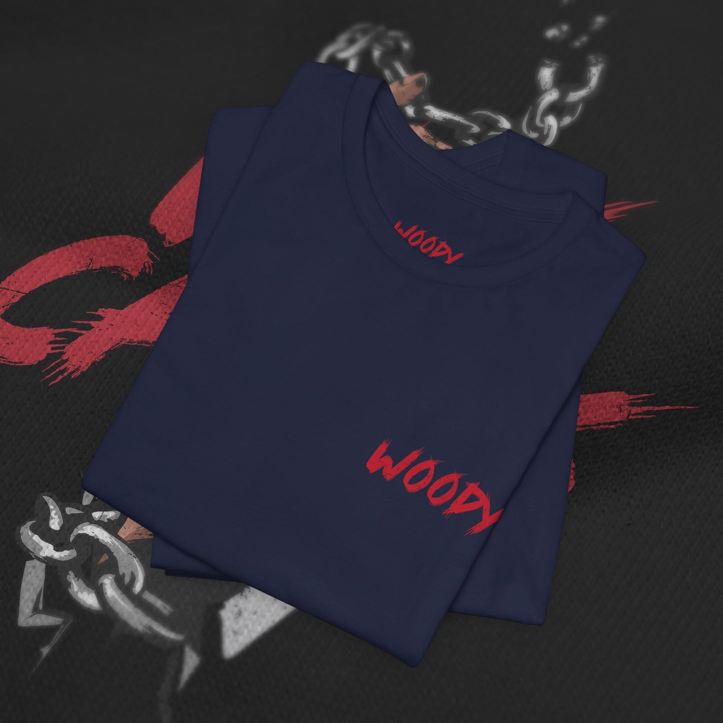 Who Cares - Navy - T-Shirt