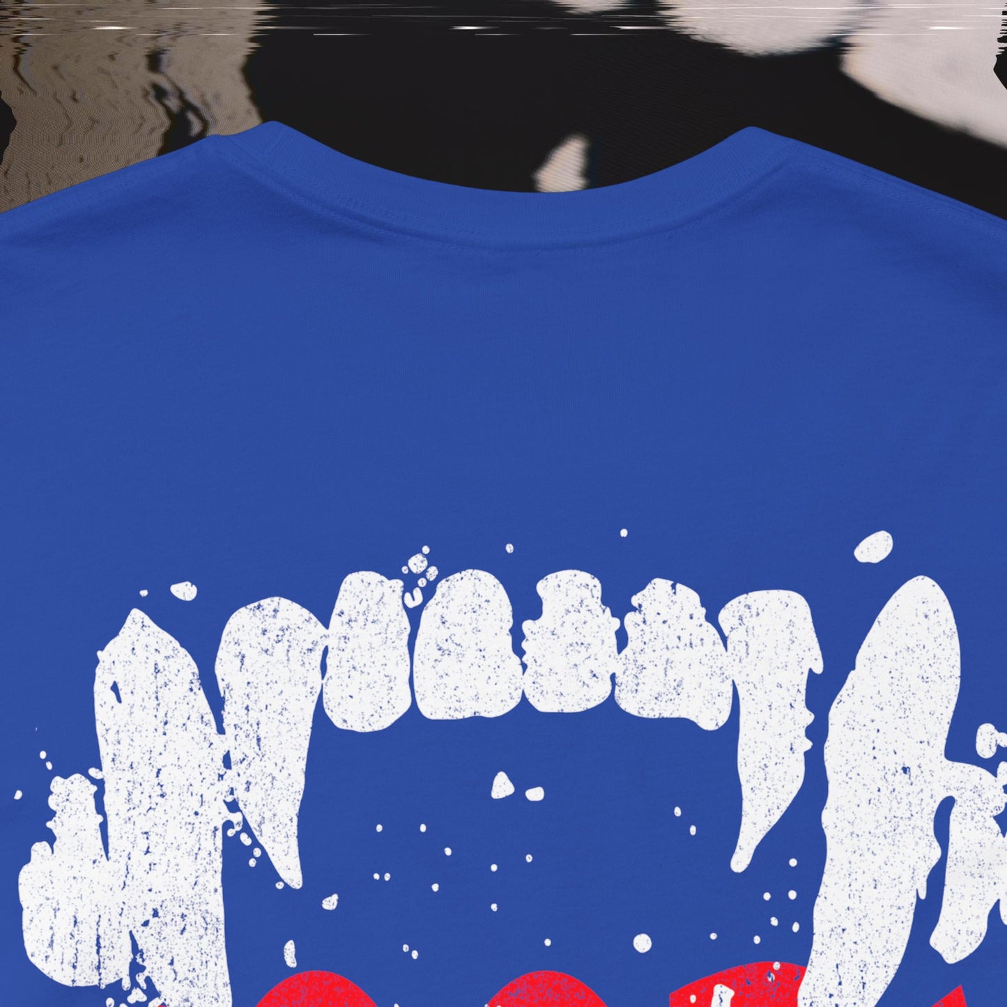 Bite Back - Blue - T-Shirt