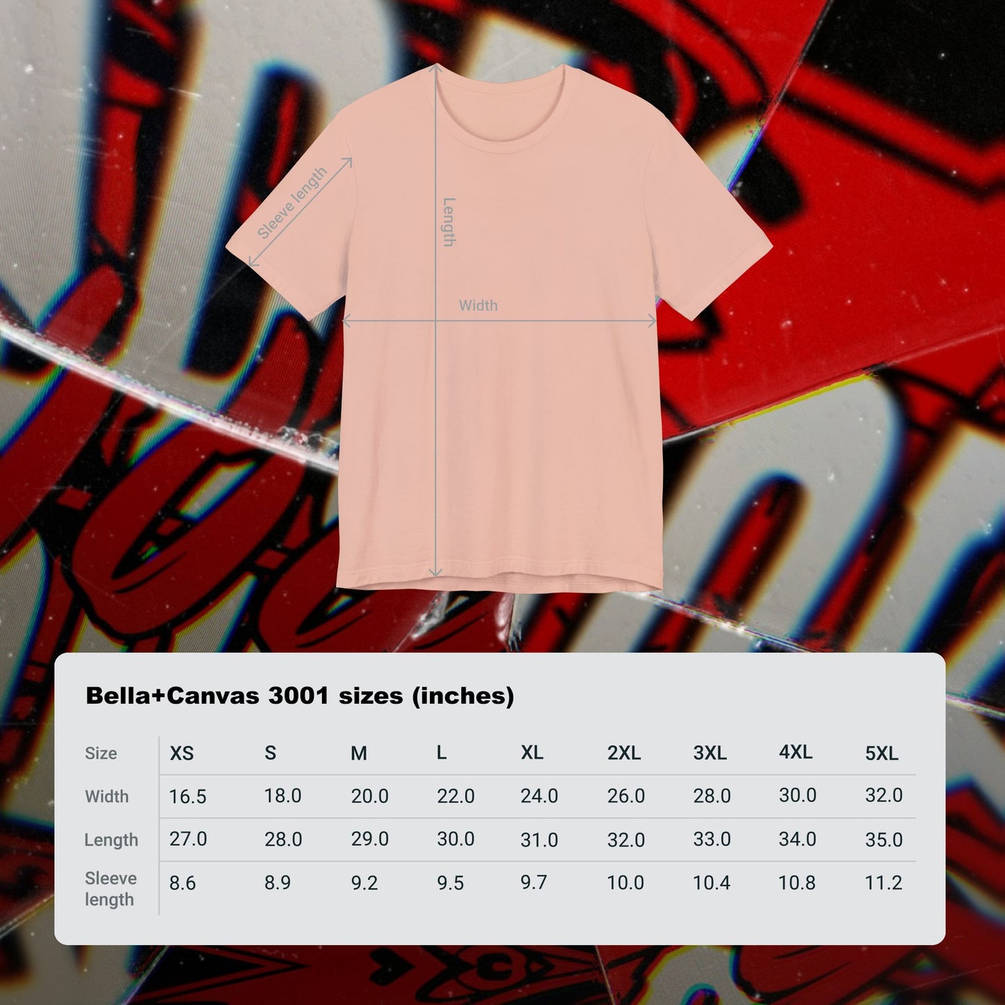 Bad Lovers - Peach - T-Shirt