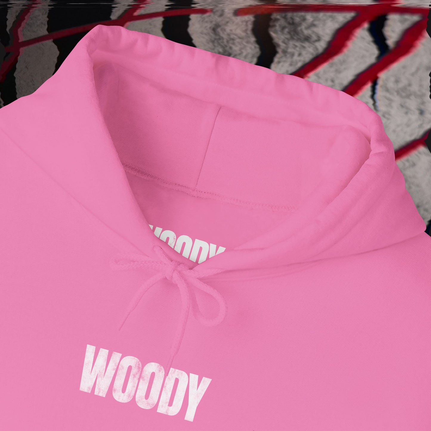 No One Cares, Hustle Harder - Pink - Hoodie