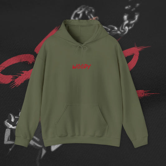 Who Cares - Military Green - Hoodie