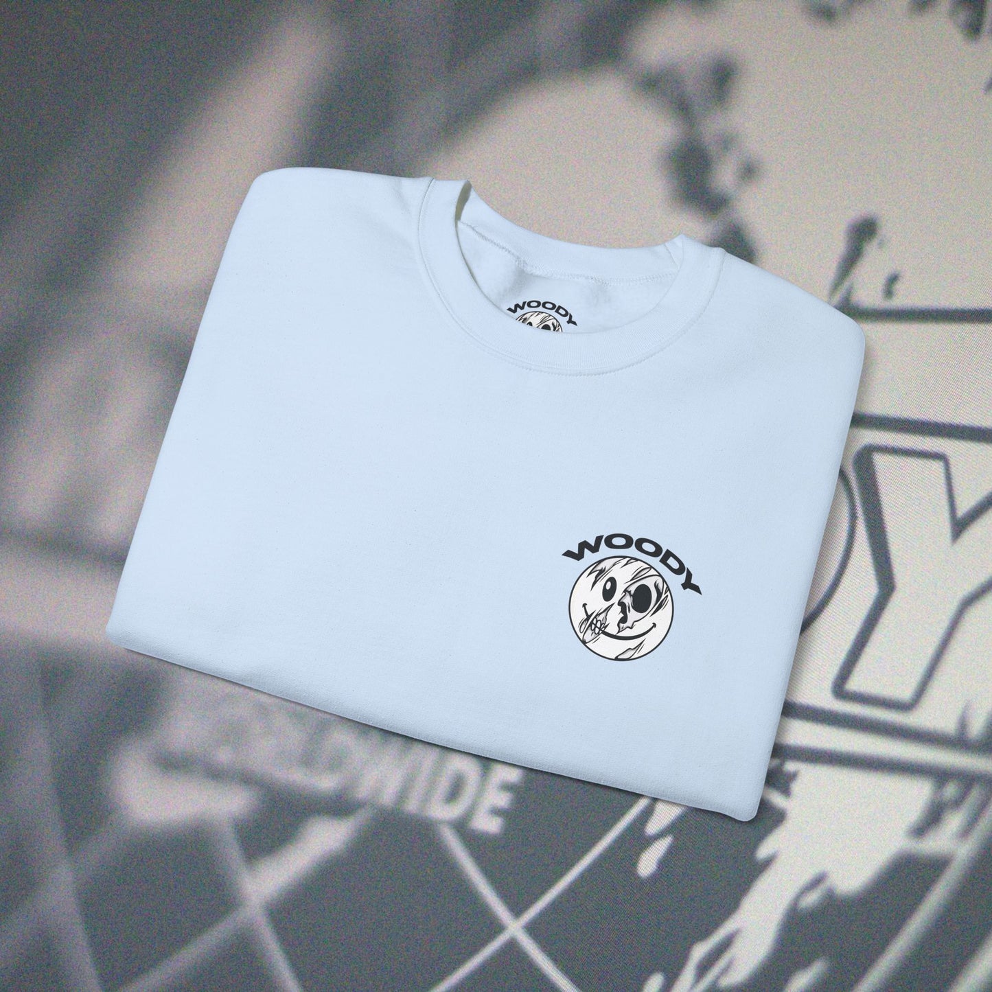 Woody Worldwide - Light Blue - Crewneck