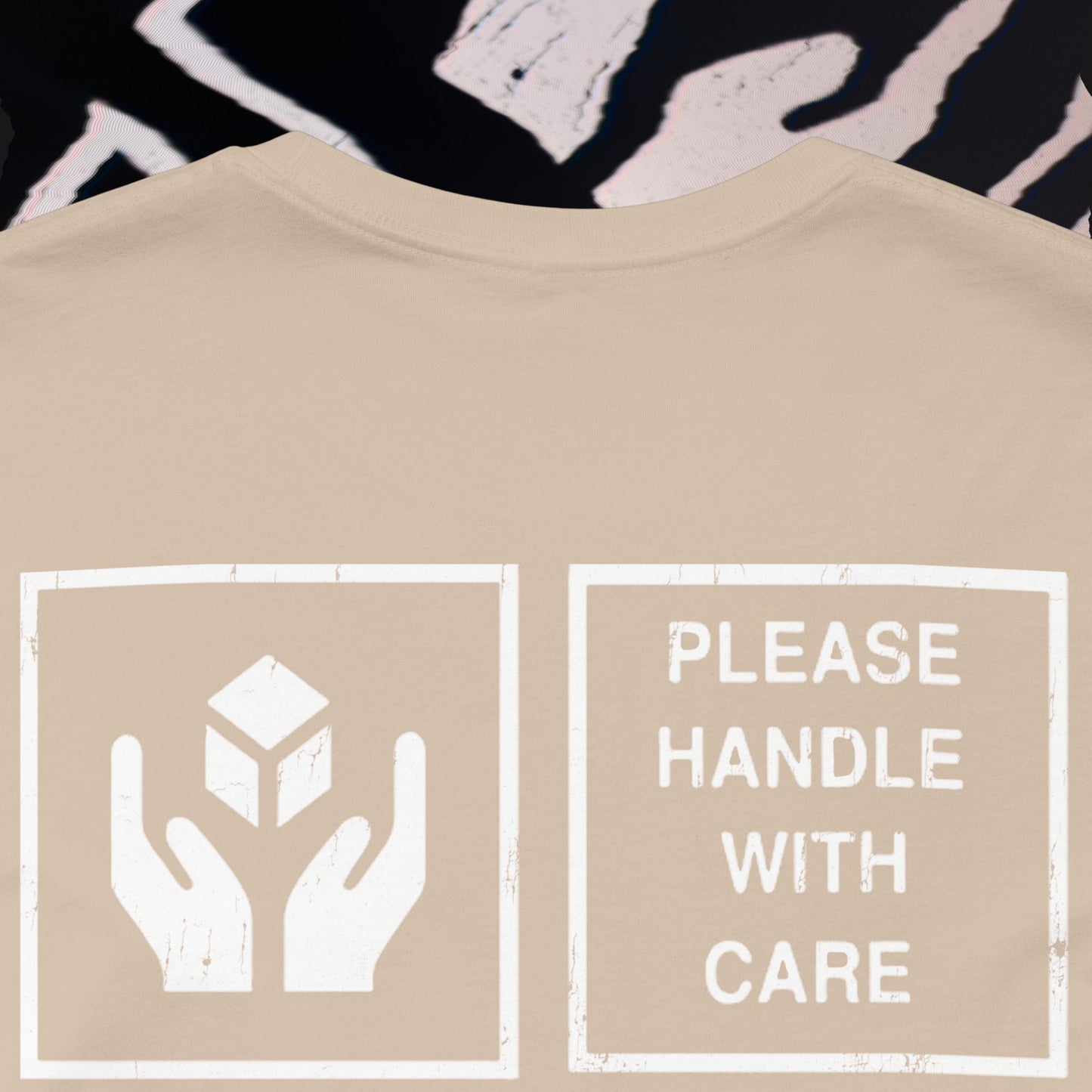 Fragile - Tan - T-Shirt