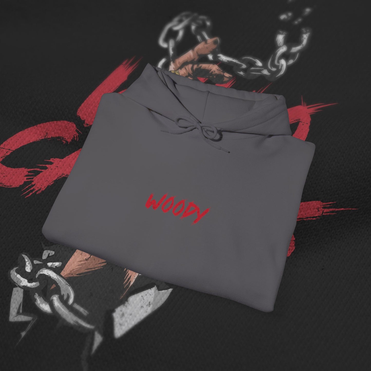 Who Cares - Charcoal - Hoodie
