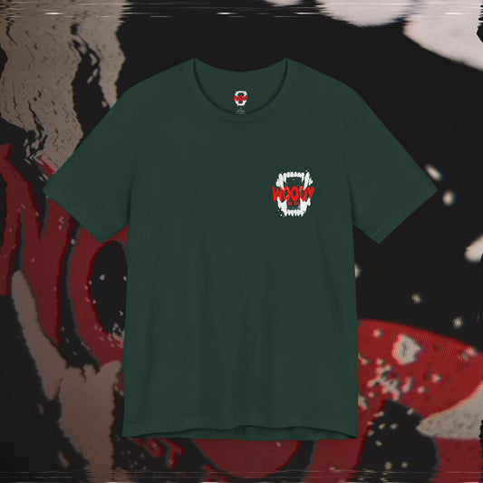 Bite Back - Forest Green - T-Shirt