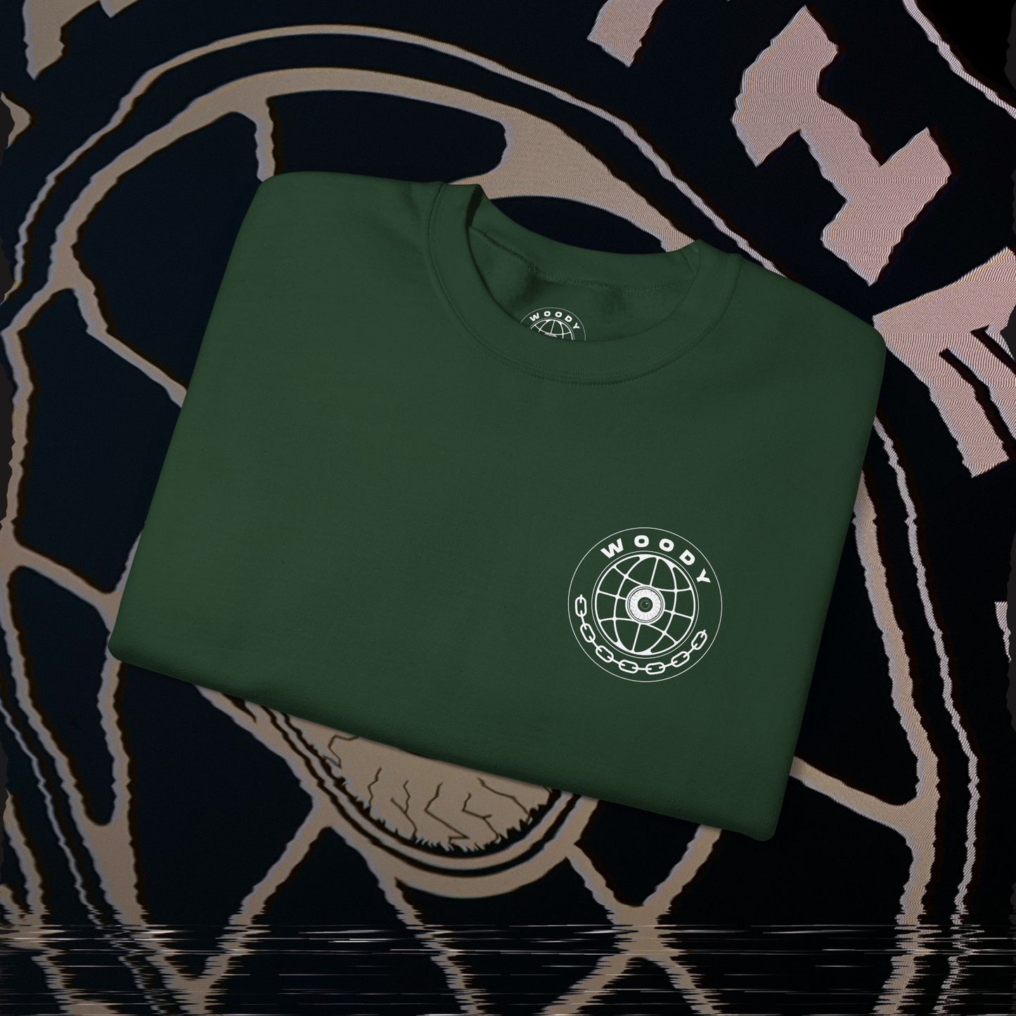 Take The Risk - Forrest Green - Crewneck