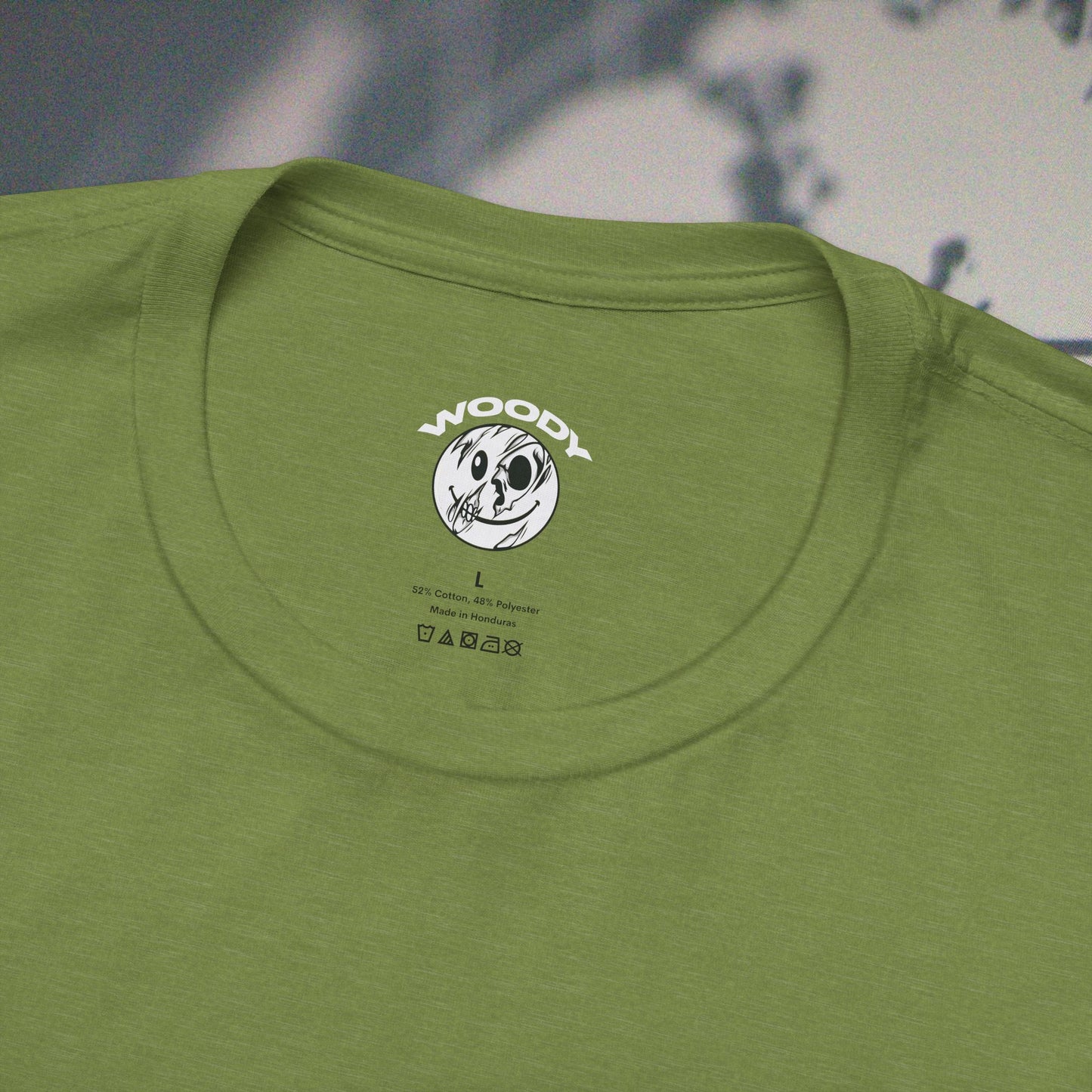 Woody Worldwide - Heather Green - T-Shirt
