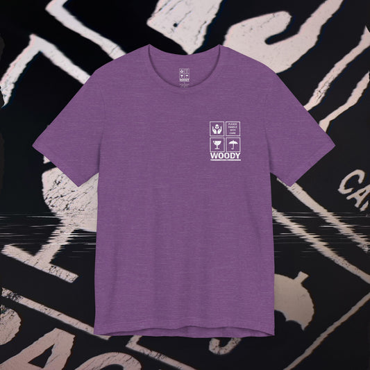 Fragile - Heather Purple - T-Shirt