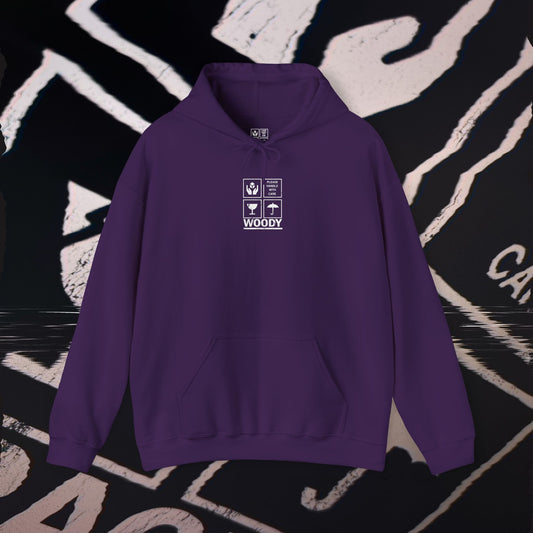 Fragile - Purple - Hoodie