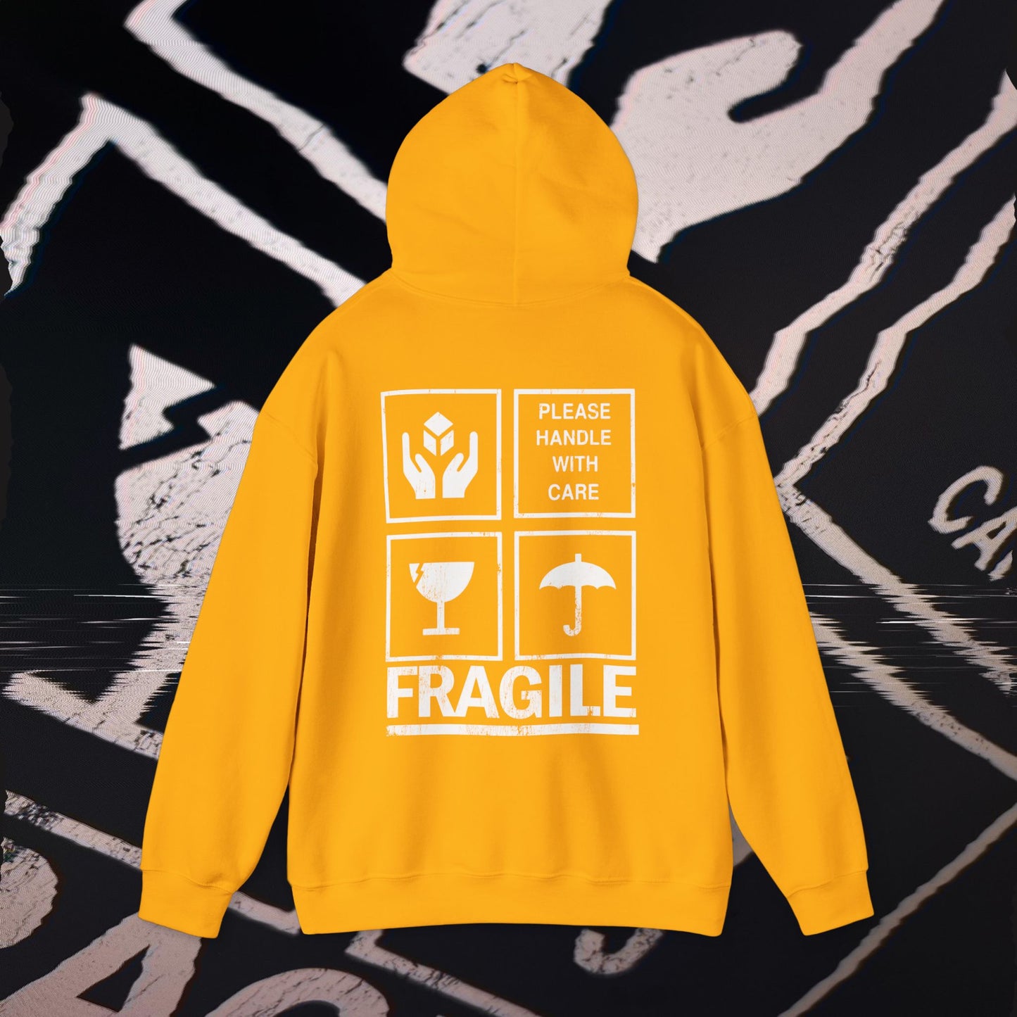 Fragile - Gold - Hoodie