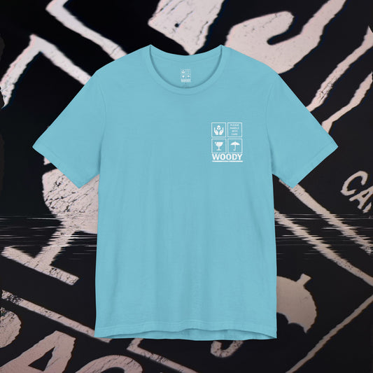 Fragile - Turquoise - T-Shirt