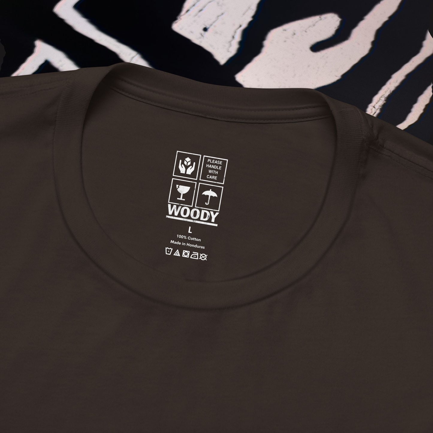 Fragile - Brown - T-Shirt