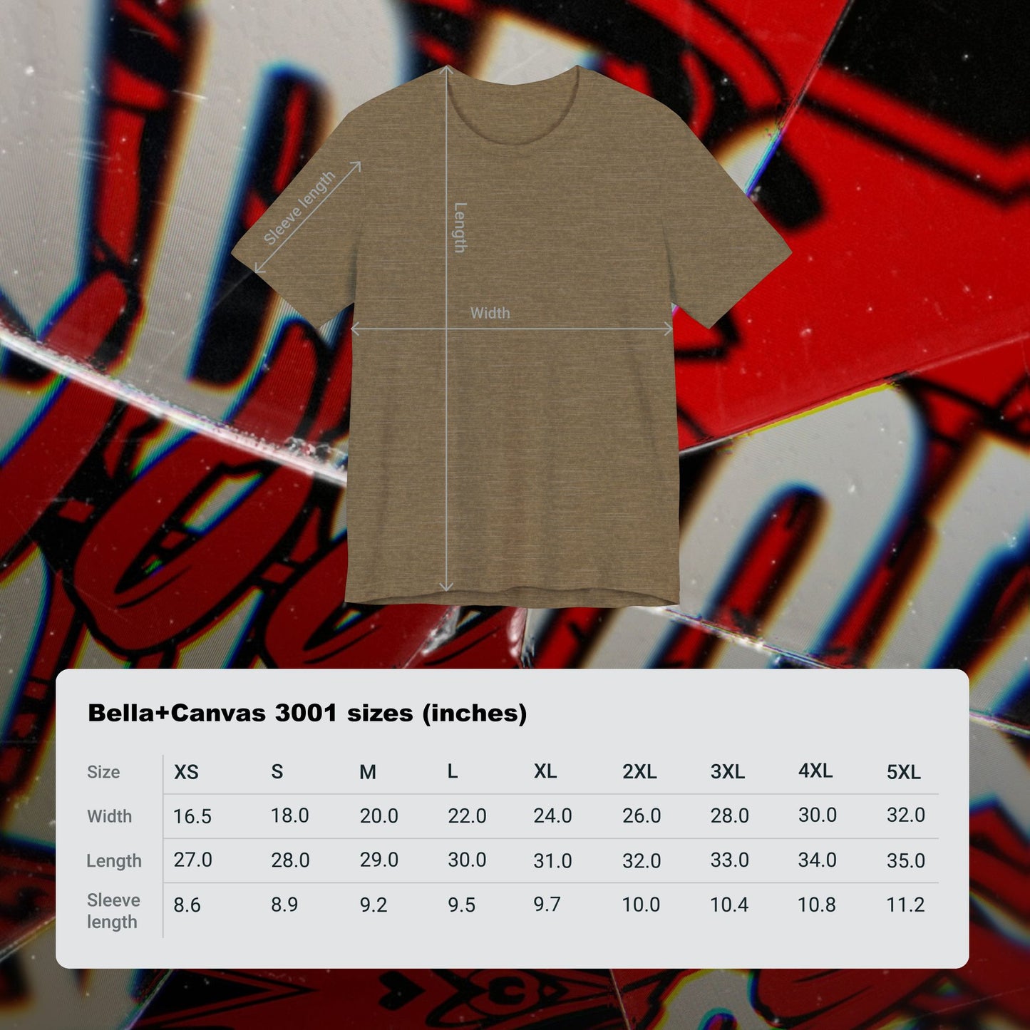 Bad Lovers - Heather Olive - T-Shirt