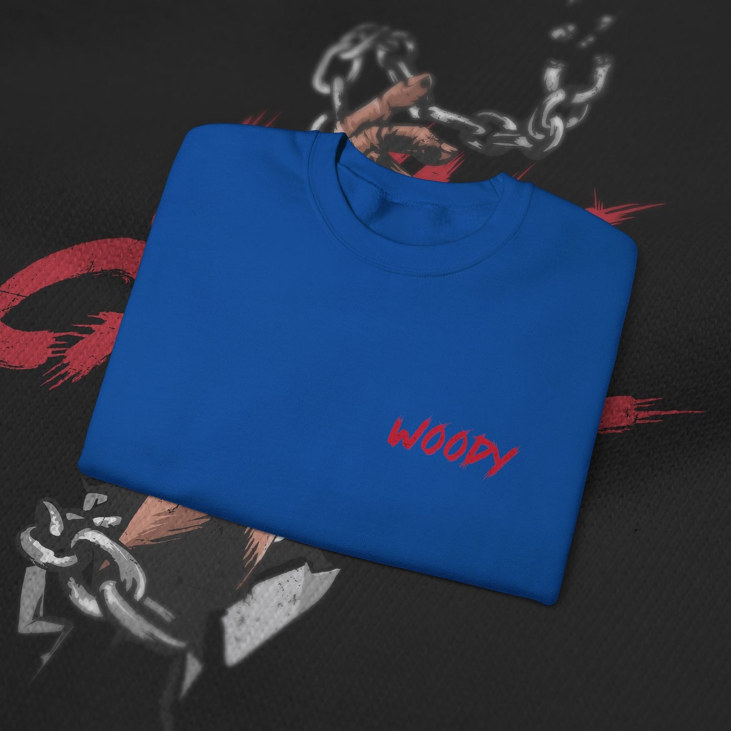 Who Cares - Blue - Crewneck