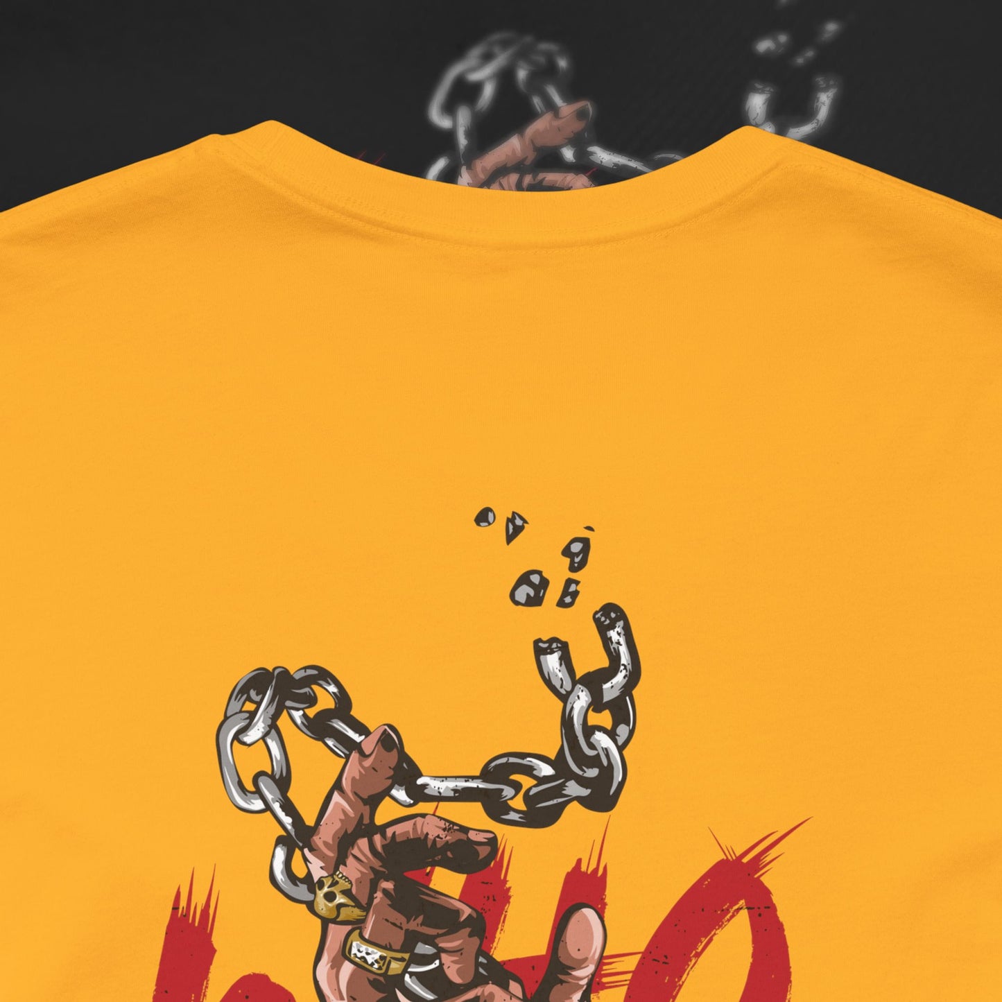 Who Cares - Gold - T-Shirt