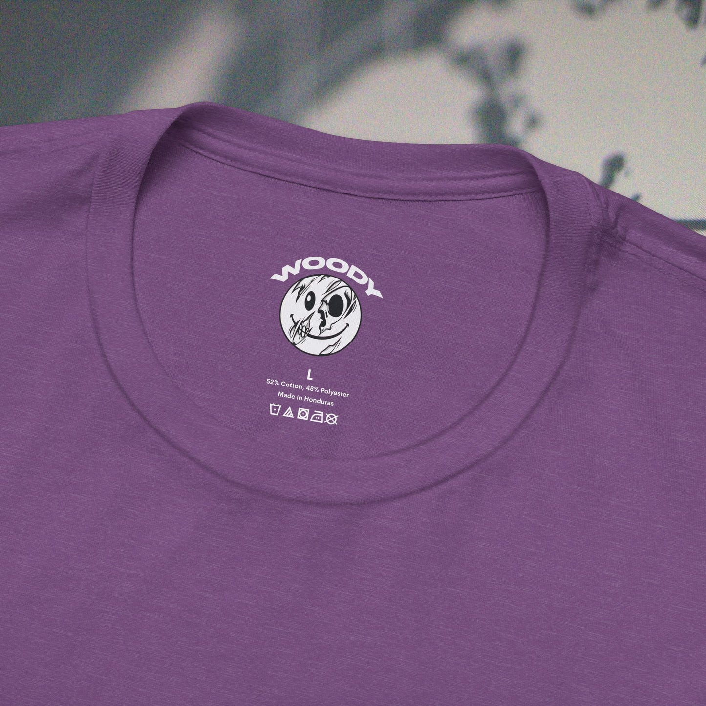 Woody Worldwide - Heather Purple - T-Shirt