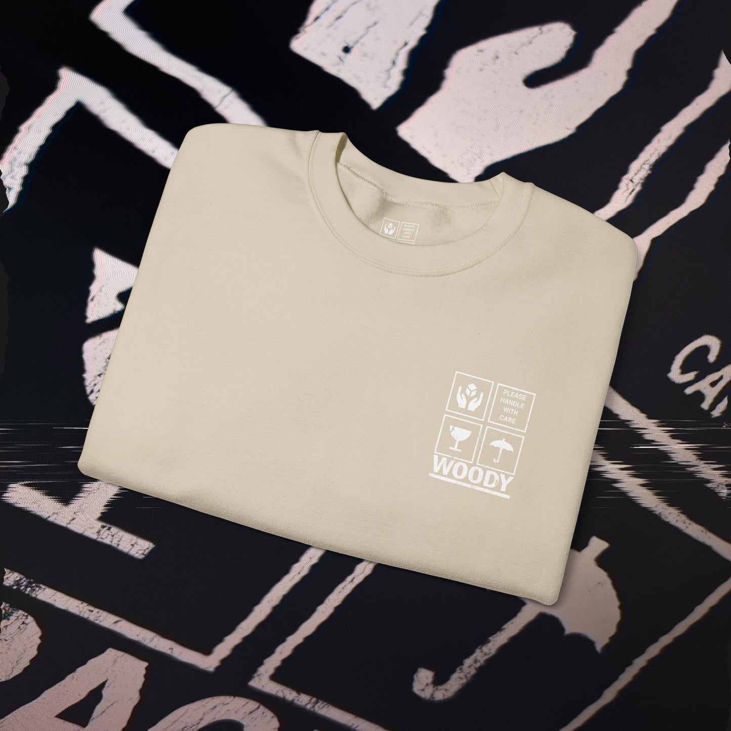 Fragile - Sand - Crewneck