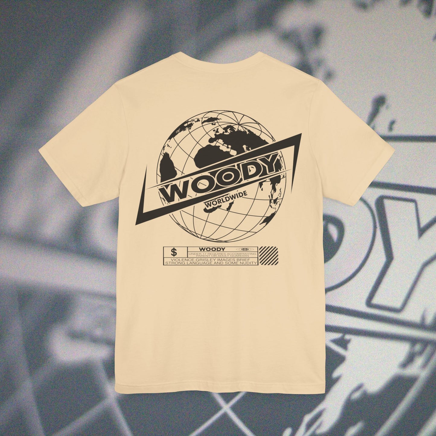 Woody Worldwide - Soft Cream - T-Shirt