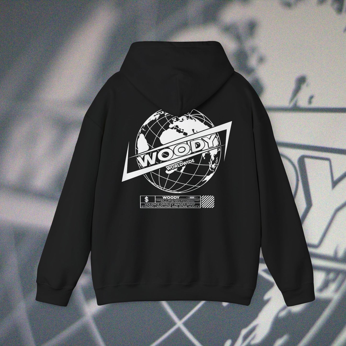 Woody Worldwide - Black - Hoodie