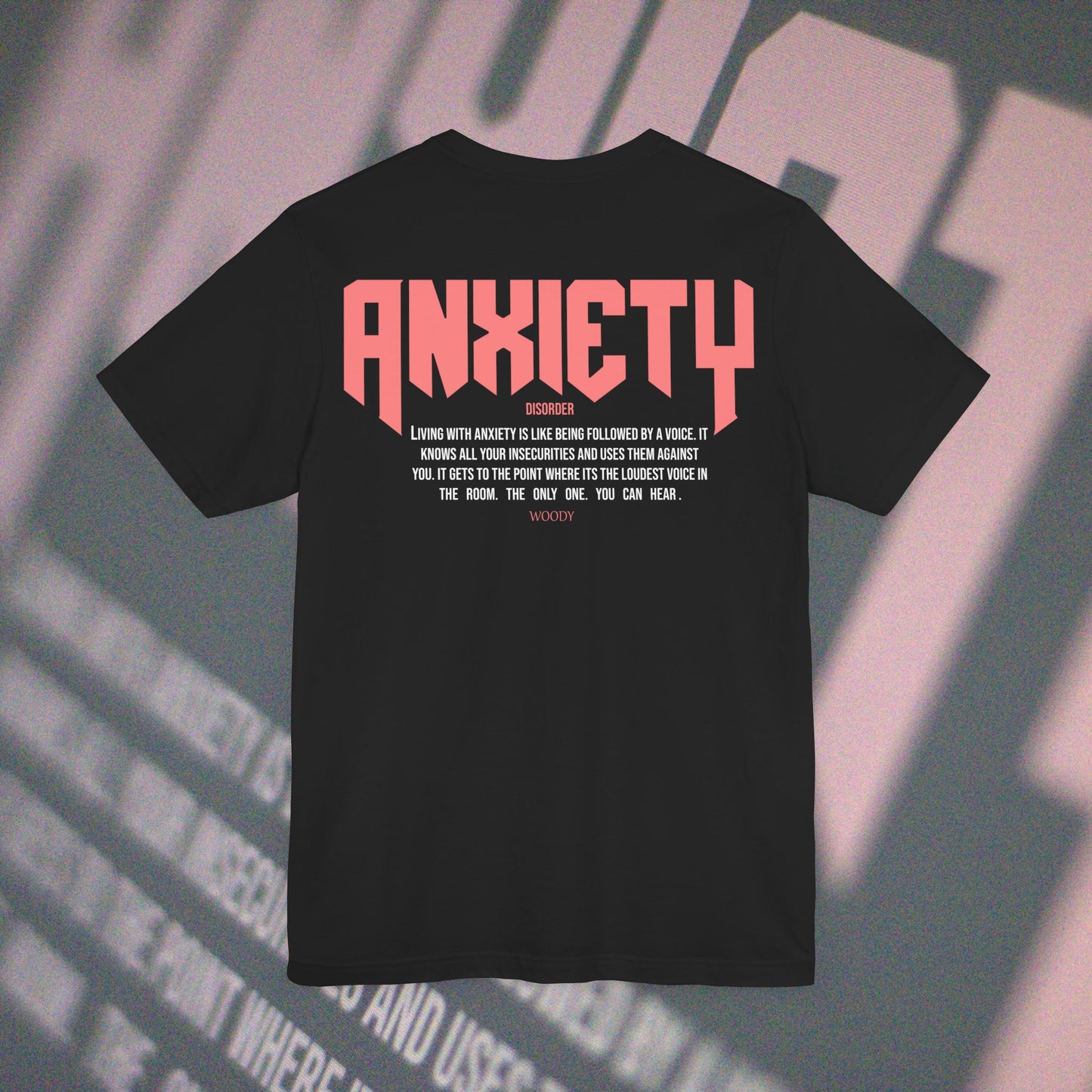 Anxiety - Black - T-Shirt