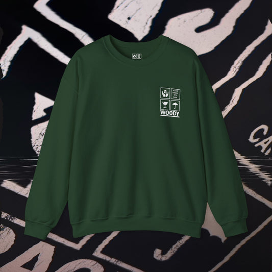 Fragile - Forest Green - Crewneck