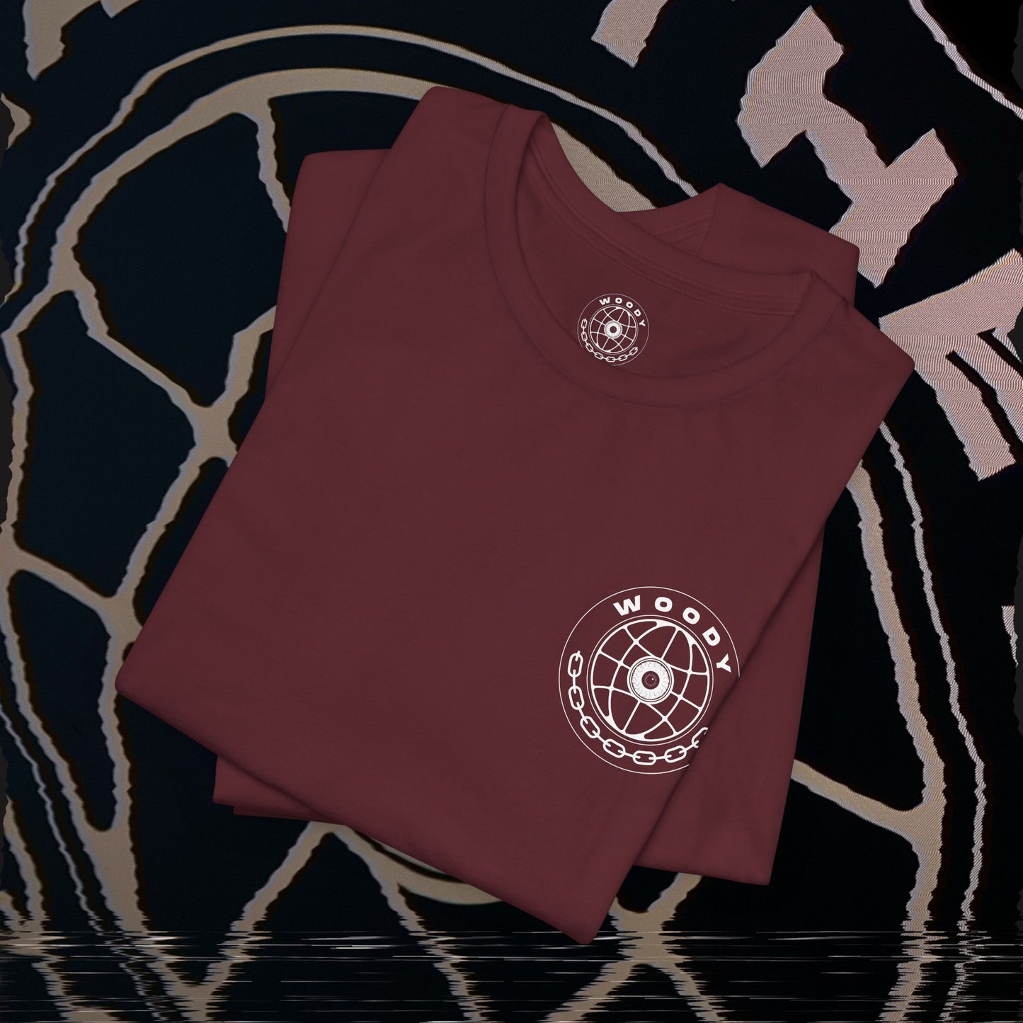 Take The Risk - Maroon - T-Shirt