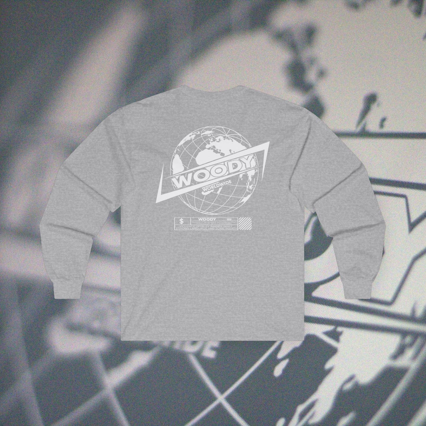 Woody Worldwide - Sport Grey - Long Sleeve