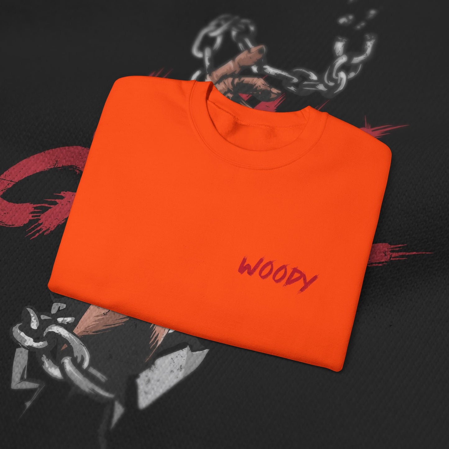 Who Cares - Orange - Crewneck