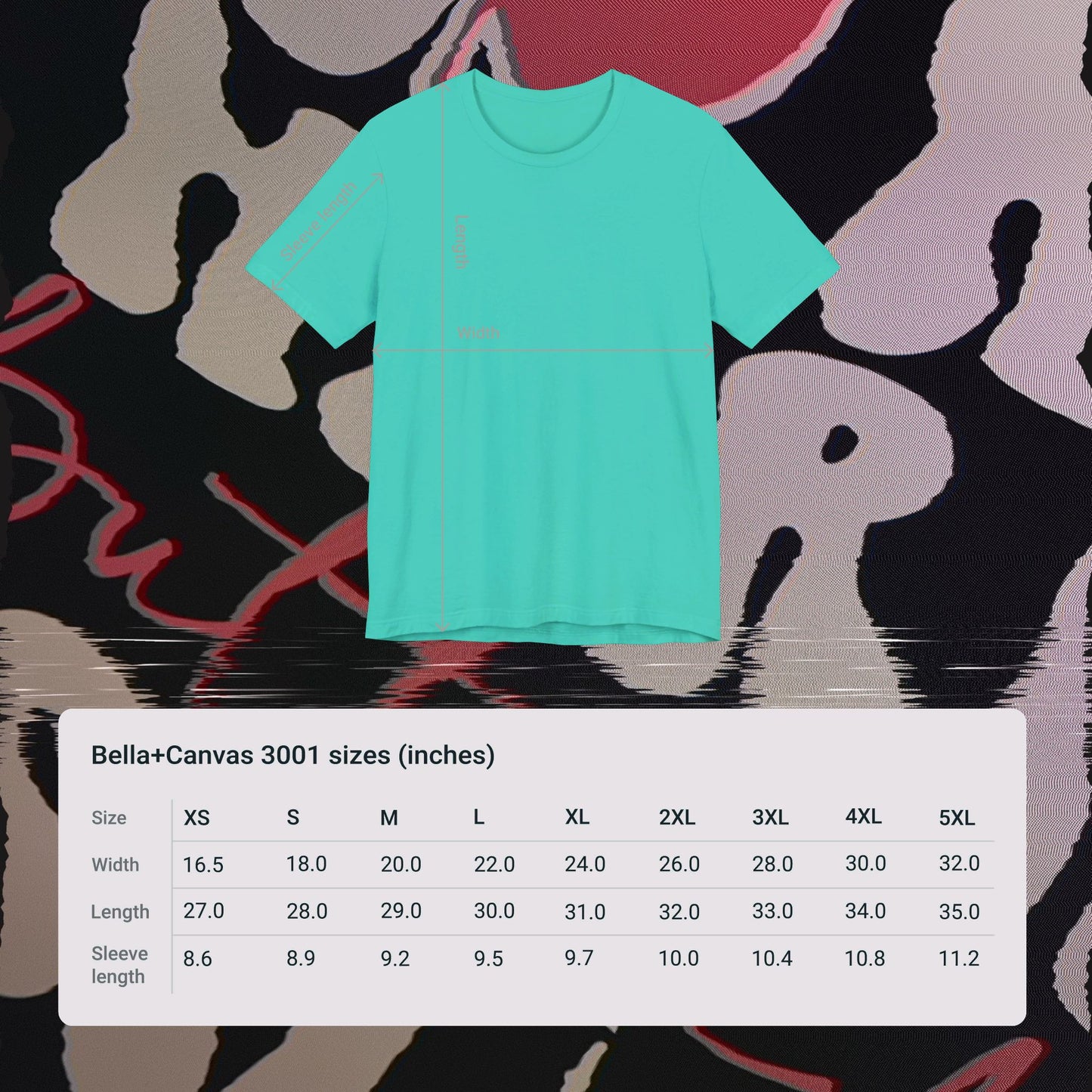 No-Nonsense - Teal - T-Shirt