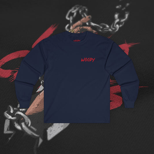 Who Cares - Navy - Long Sleeve
