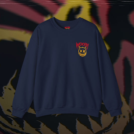 Face Your Demons - Navy - Crewneck
