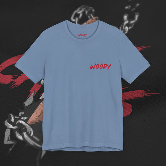 Who Cares - Steel Blue - T-Shirt