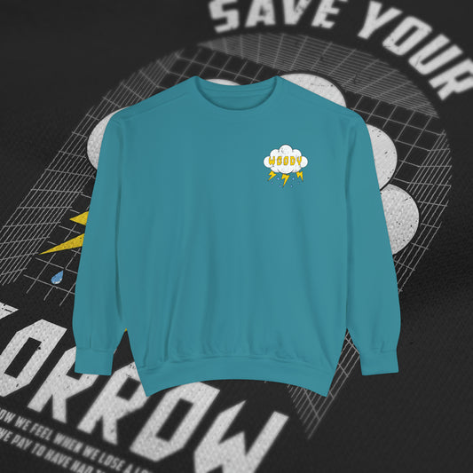 Save Your Sorrow - Topaz Blue - Crewneck
